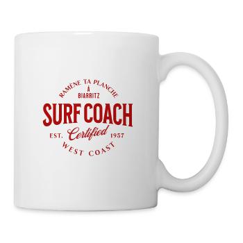Take your board back to Biarritz - Mug - white - Right