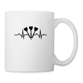 Darts Sports Fun - Mug - white - Right