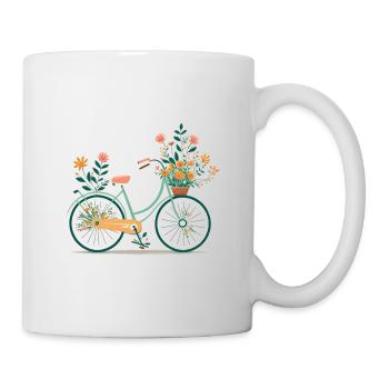 Sweet Adventure Flower Wheel Tour 10 - Mug - white - Right