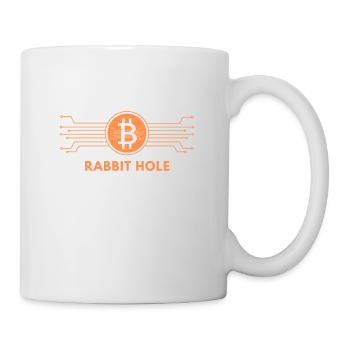 Bitcoin Rabbit Hole - Mug - white - Right