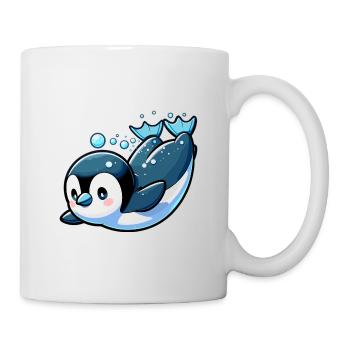 Cute Penguins Little Penguin Penguin Lover - Mug - white - Right