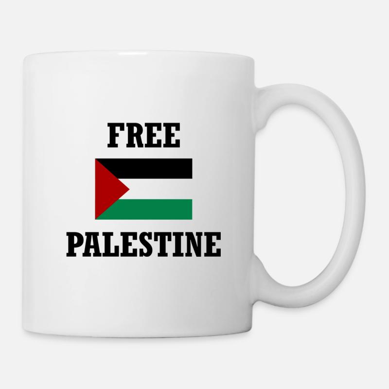 Palestine libre - Mug blanc - blanc