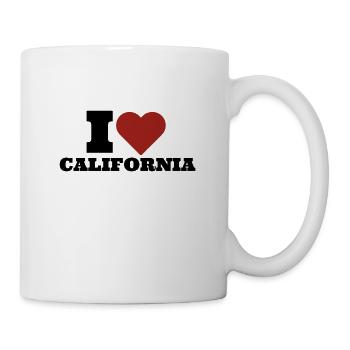 I LOVE CALIFORNIA - Mug - white - Right