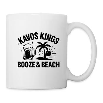 Kavos Kings – Booze & Beach - Mug - white - Right