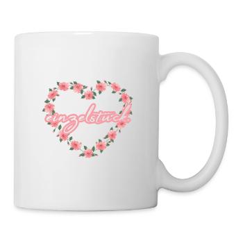 Einzelstück Schwarzwald Bayern Dirndl Heimat Girl - Tasse - Weiß - Rechts
