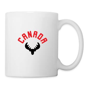 Canada Kanada Elch - Tasse - Weiß - Rechts