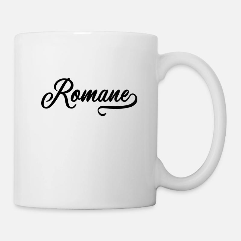 Romane - Vorname - Tasse - Weiß
