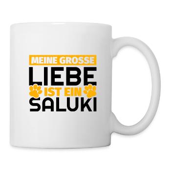 Saluki Geschenke lustig - Tasse - Weiß - Rechts