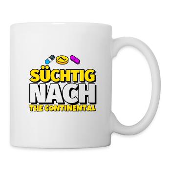 The Continental Tanz lustig Geschenk - Tasse - Weiß - Rechts