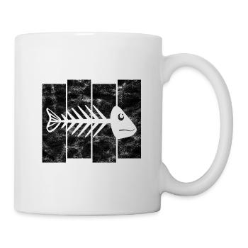 for anglers, fishermen and children | Pisces - Mug - white - Right