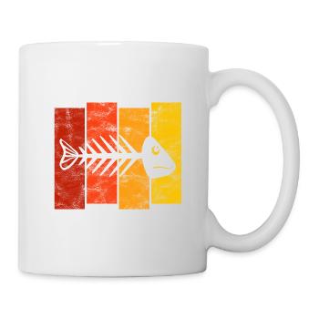 for anglers, fishermen and children | Pisces - Mug - white - Right