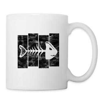 for anglers, fishermen and children | Pisces - Mug - white - Right