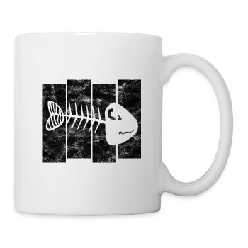 for anglers, fishermen and children | Pisces - Mug - white - Right