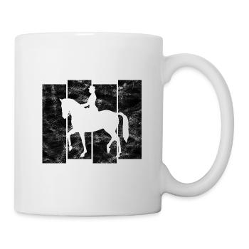 Dressage Dressage Rider Riding Horse - Mug - white - Right