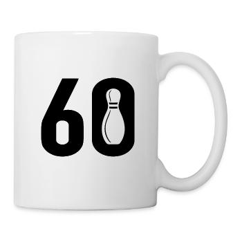60 Bowling Bowler 60 - Mug blanc - blanc - Droite
