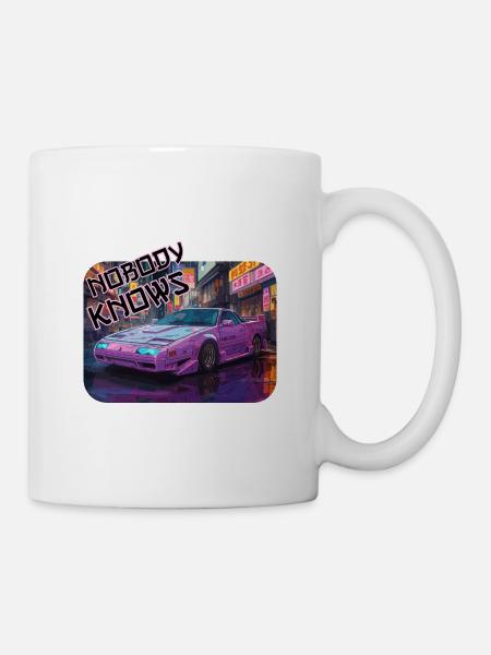 Nobody Knows - Japanese 1990 ́s JDM - Mug - white