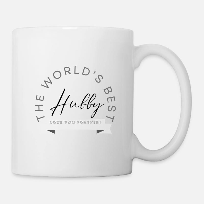 The World's best Hubby - Tasse - Weiß