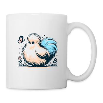 Silkie Chicken Fluffy Chicken Silkies - Mug - white - Right