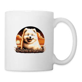 Samoyed Dog Gifts Cute Samoyed Dog Graphic - Mug - white - Right