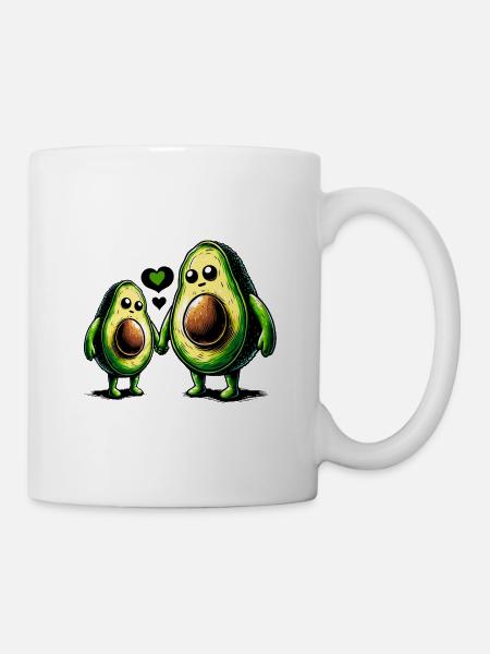 Avocouple, das alles zusammenhält - Tasse - Weiß