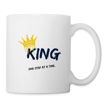 King Spray Crown Black Blue - Mug - white - Right