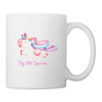 Mein kleines Einhorn Regenbogen - Tasse - Weiß - Rechts