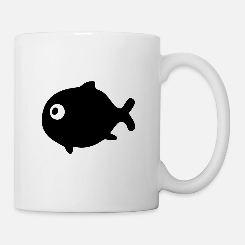 poisson - Mug blanc - blanc