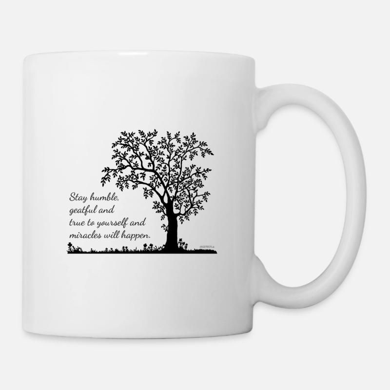 arbre - Mug blanc - blanc