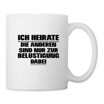 Junggesellenabschied - Tasse - Weiß - Rechts