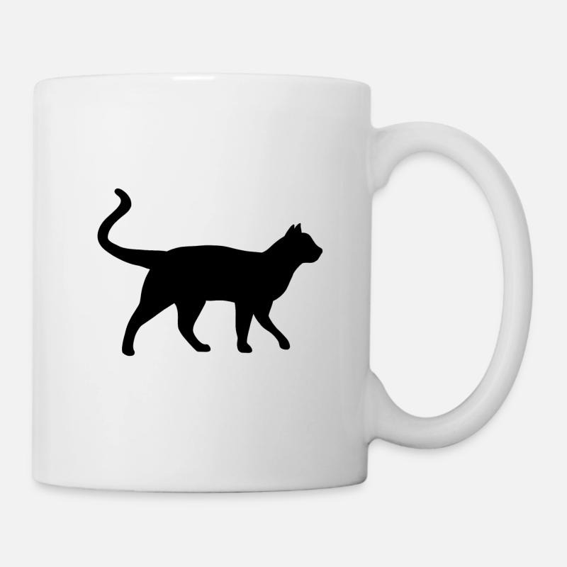 Katze - Tasse - Weiß