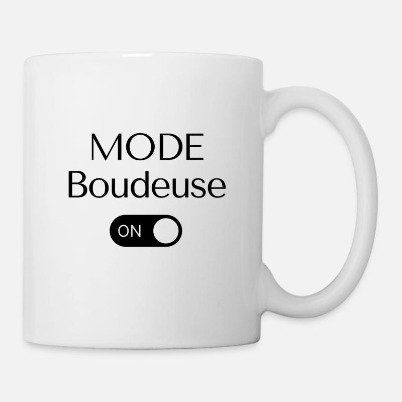 Mode Boudeuse - Mug blanc - blanc