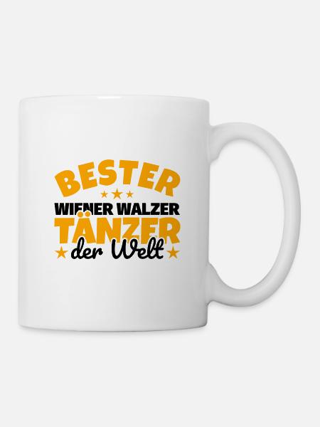 Bester Wiener Walzer-Tänzer der Welt - Tasse - Weiß