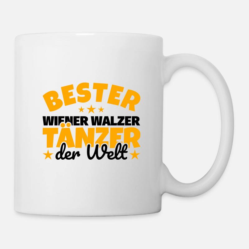 Bester Wiener Walzer-Tänzer der Welt - Tasse - Weiß