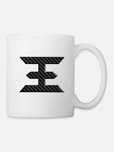 Electroniker's (Carbon) 3D - Tasse - Weiß