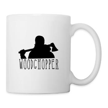 Lumberjack Woodchopper Design Tree Feller - Mug - white - Right