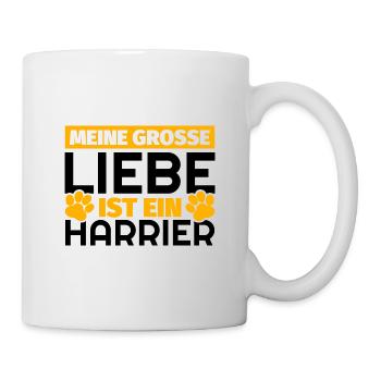 Harrier Geschenke lustig - Tasse - Weiß - Rechts