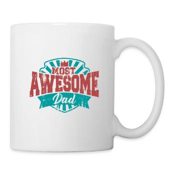 Greatest Papa Pregnancy Announcement Men - Mug - white - Right