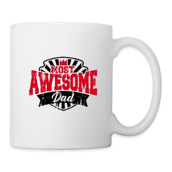 Greatest Papa Pregnancy Announcement Men - Mug - white - Right