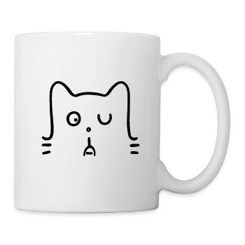 Cat - Mug - white - Right