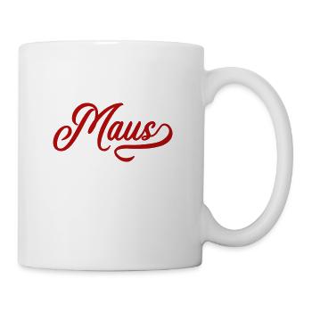 Maus Vintage - Mug blanc - blanc - Droite
