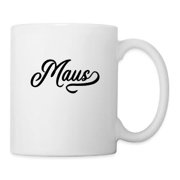 Maus Vintage - Mug blanc - blanc - Droite