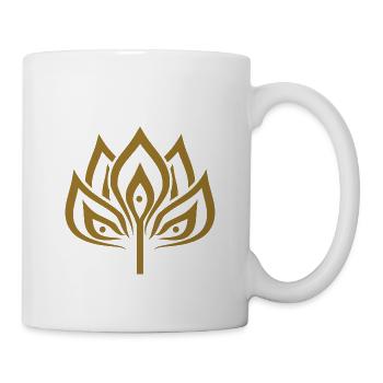 Symbol Gift Ornament Ethnic Spirit Lotus Art - Mug - white - Right