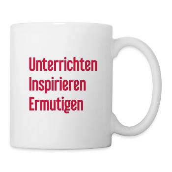 Teaching Inspiring Encouraging - Mug - white - Right