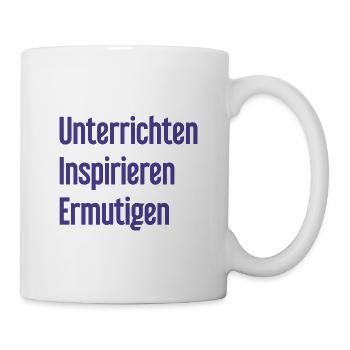 Teaching Inspiring Encouraging - Mug - white - Right