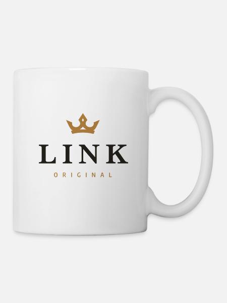 Link Original Familienlogo - Tasse - Weiß