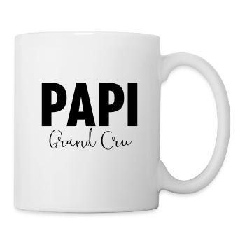 papi grand cru - Mug blanc - blanc - Droite