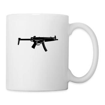pistolet - Mug blanc - blanc - Droite