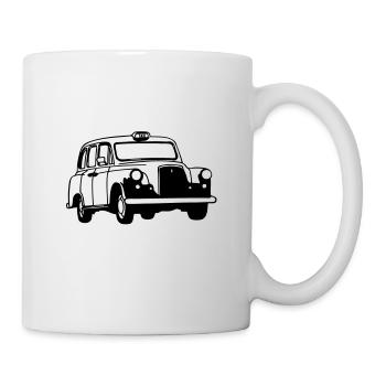 taxi - Mug blanc - blanc - Droite