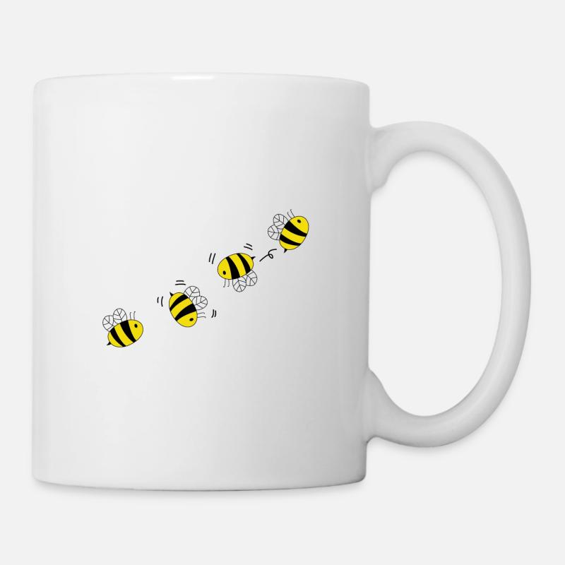 Abeille - Mug blanc - blanc