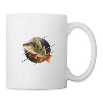 Perch fishing - Mug - white - Right